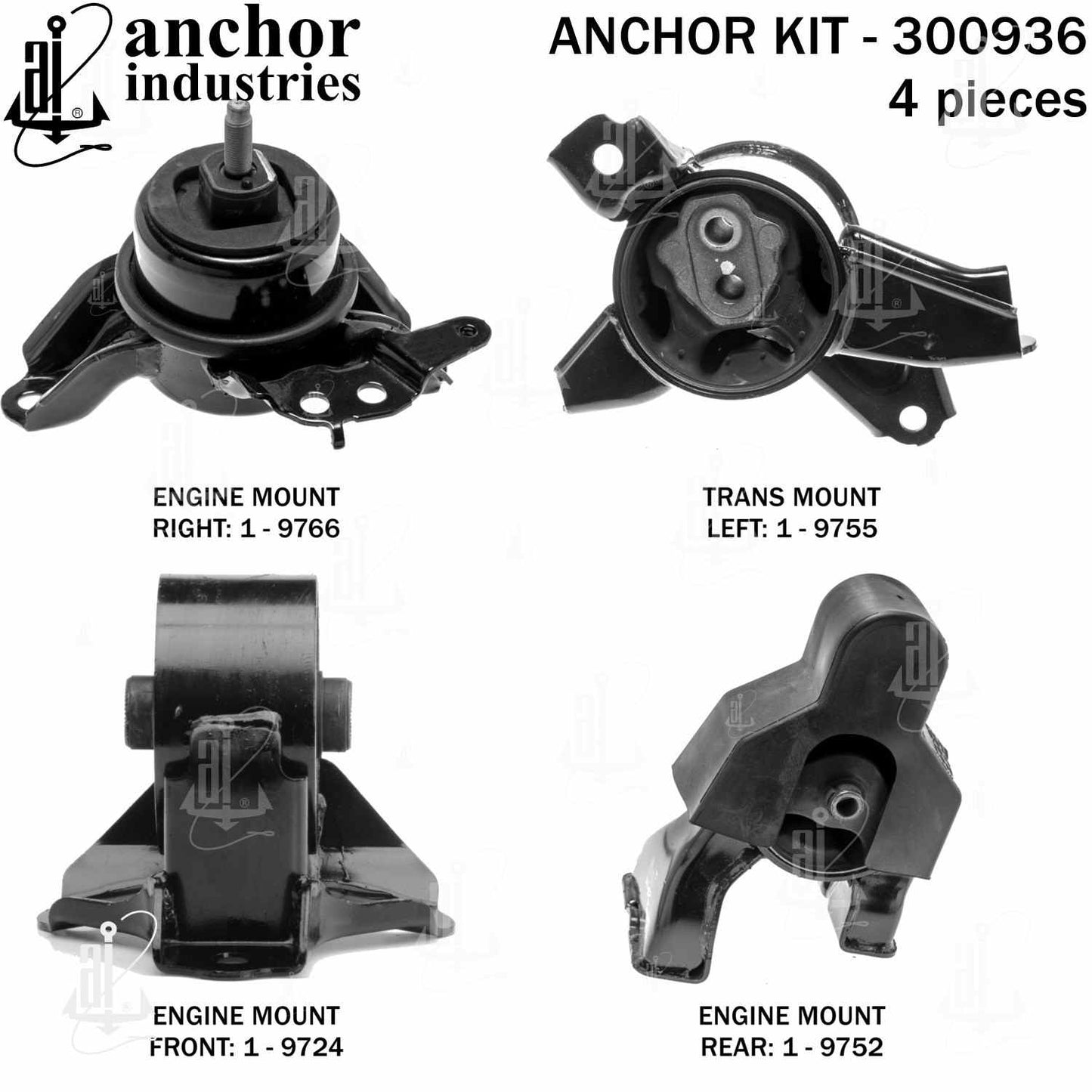 Anchor Engine Mount Kit 300936