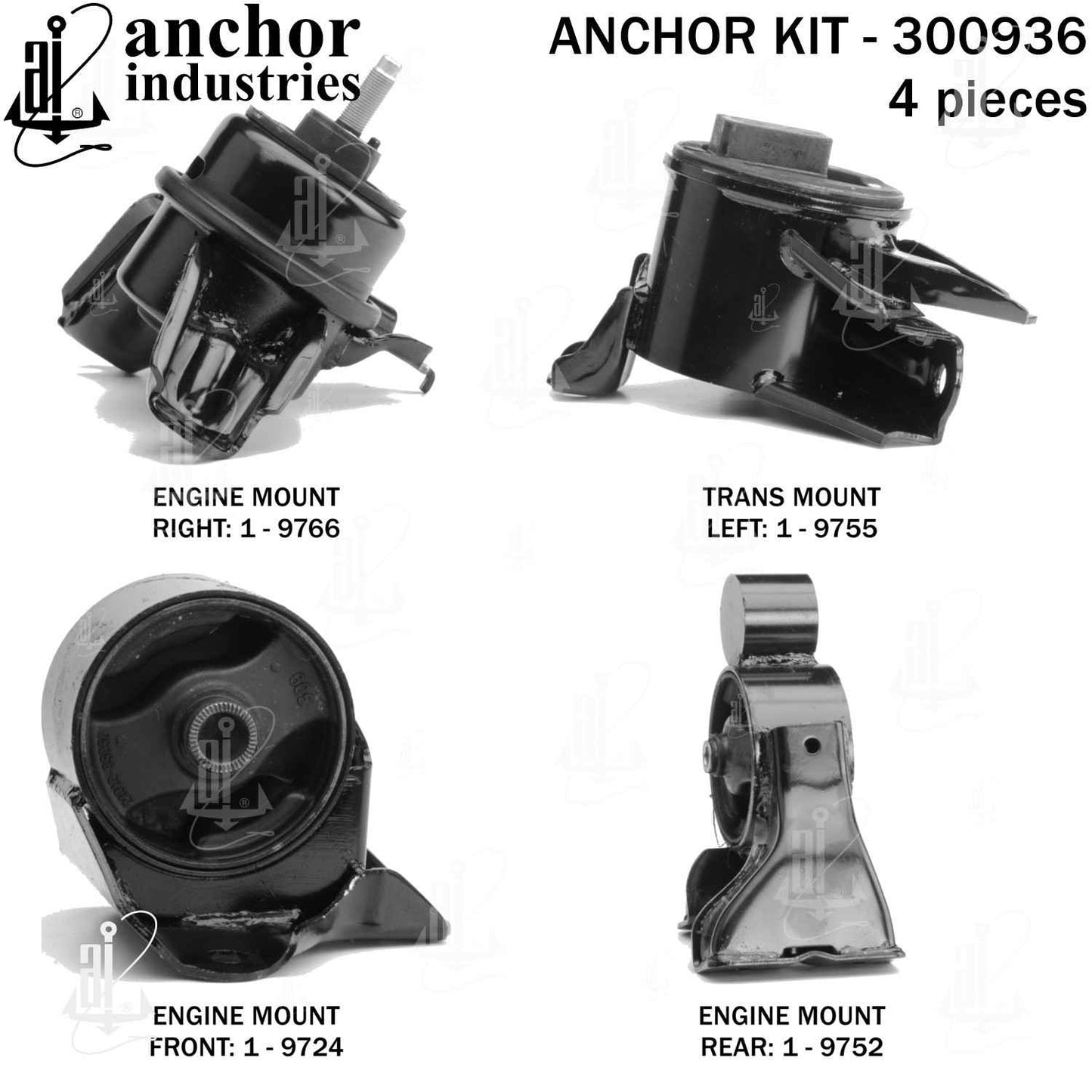 Anchor Engine Mount Kit 300936
