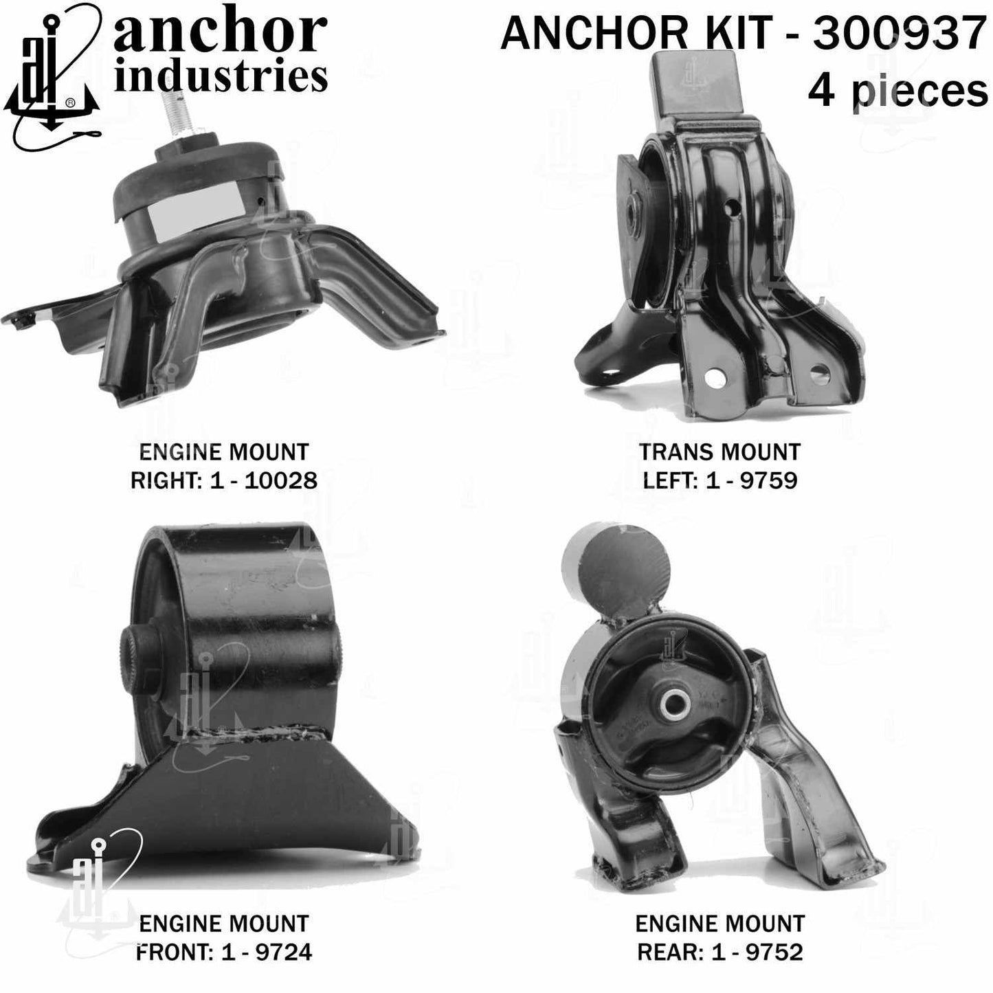 Anchor Engine Mount Kit 300937