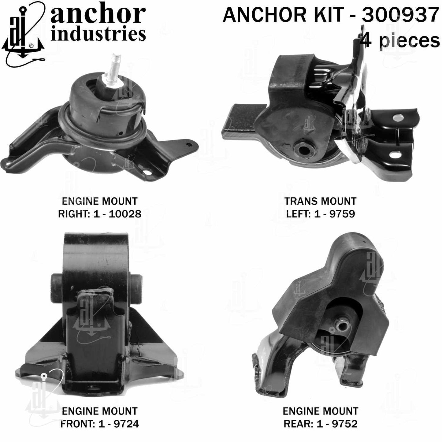 Anchor Engine Mount Kit 300937