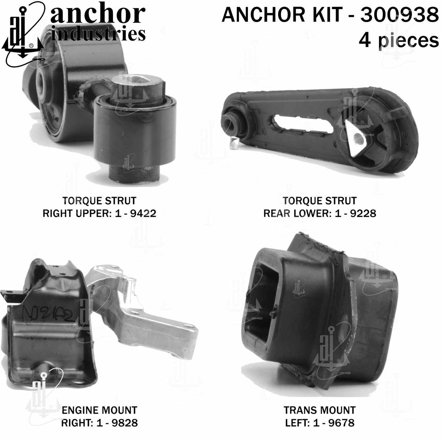 Anchor Engine Mount Kit 300938
