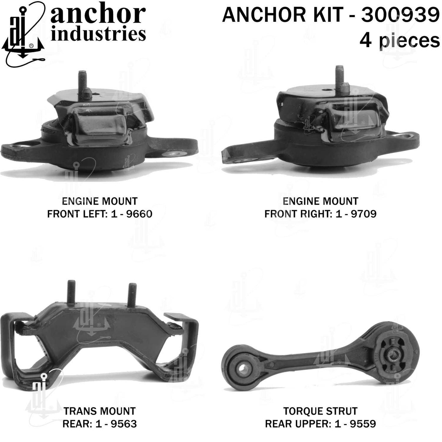 Anchor Engine Mount Kit 300939