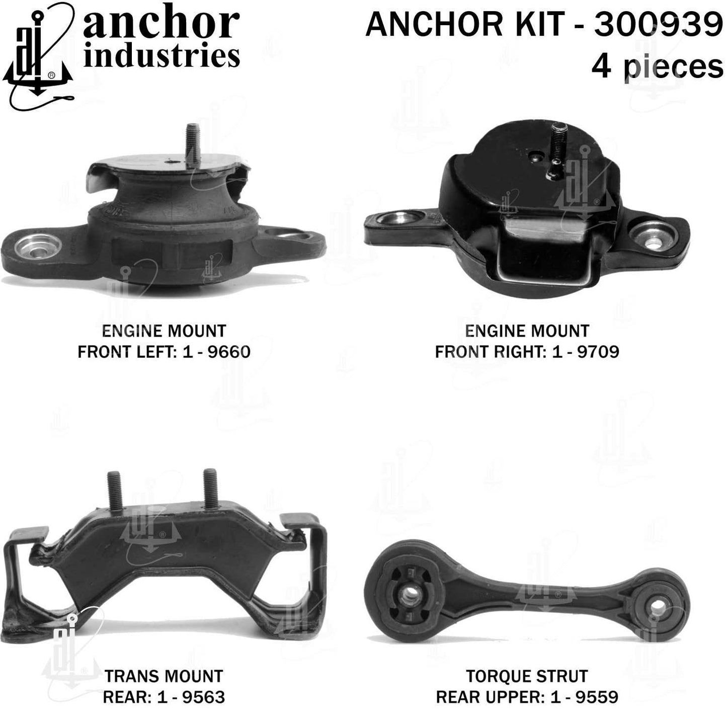 Anchor Engine Mount Kit 300939