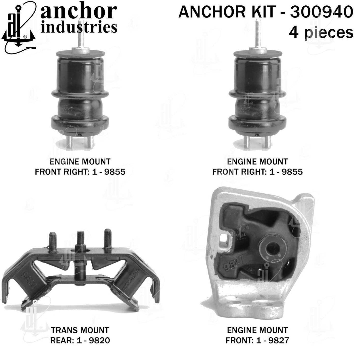 Anchor Engine Mount Kit 300940