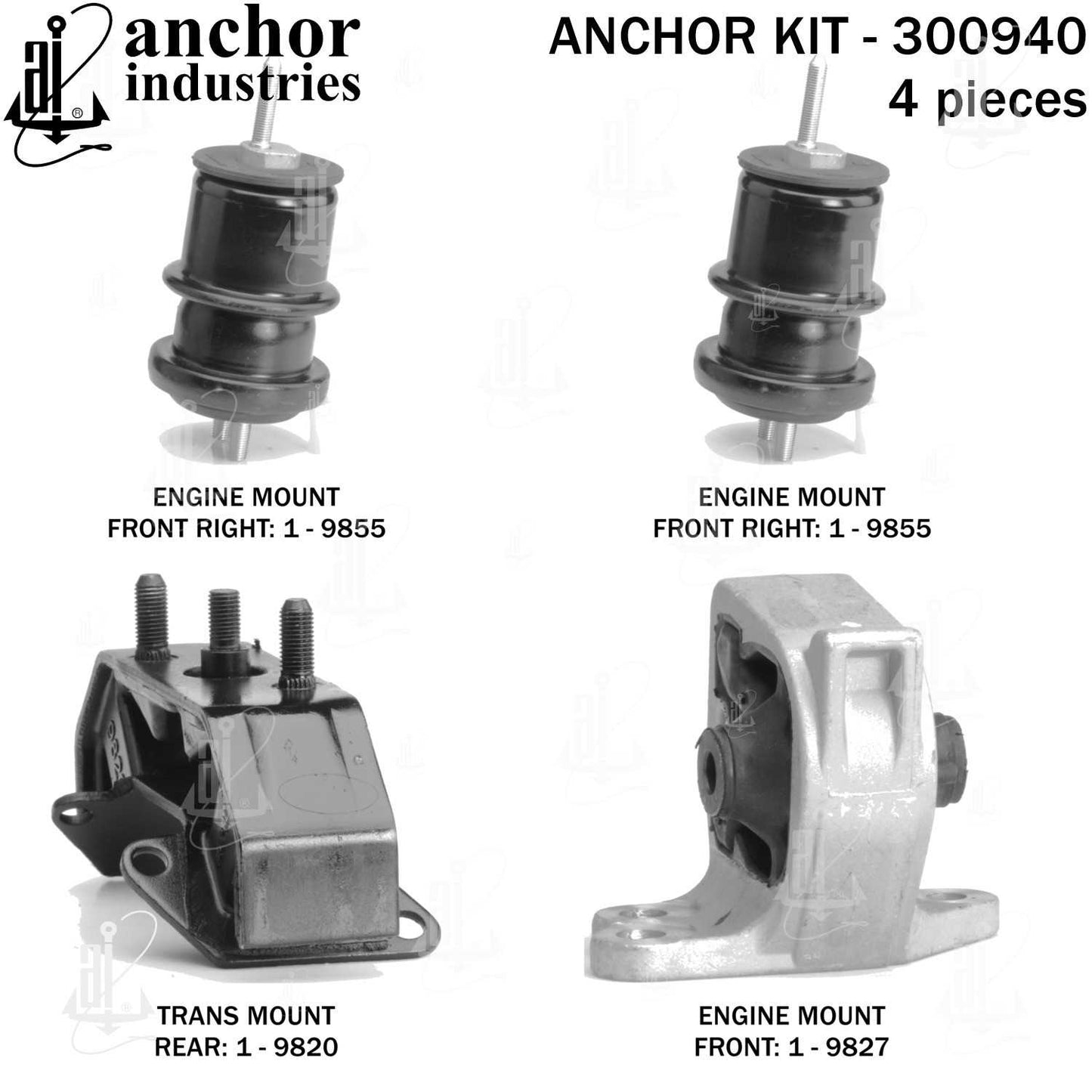 Anchor Engine Mount Kit 300940