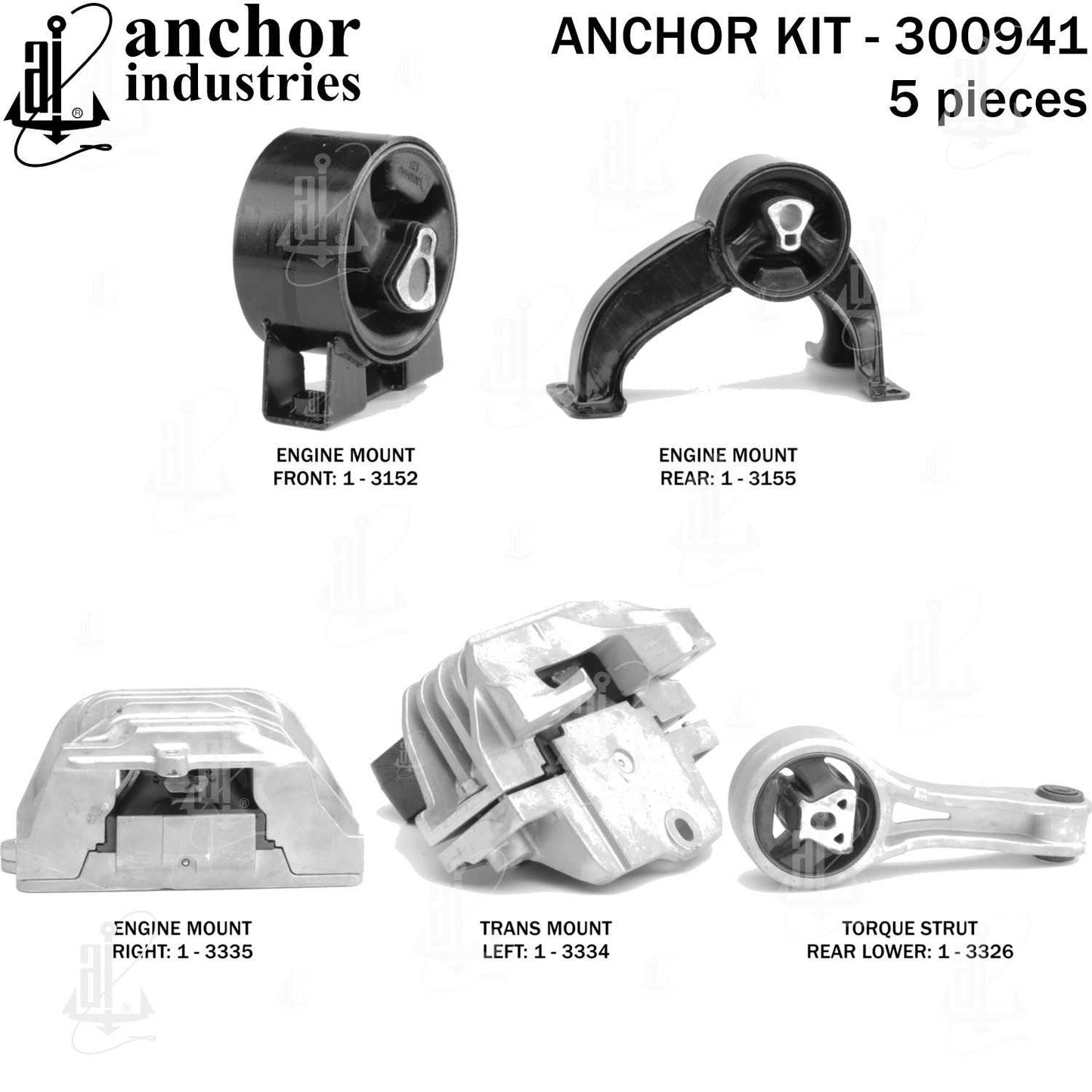 Anchor Engine Mount Kit 300941