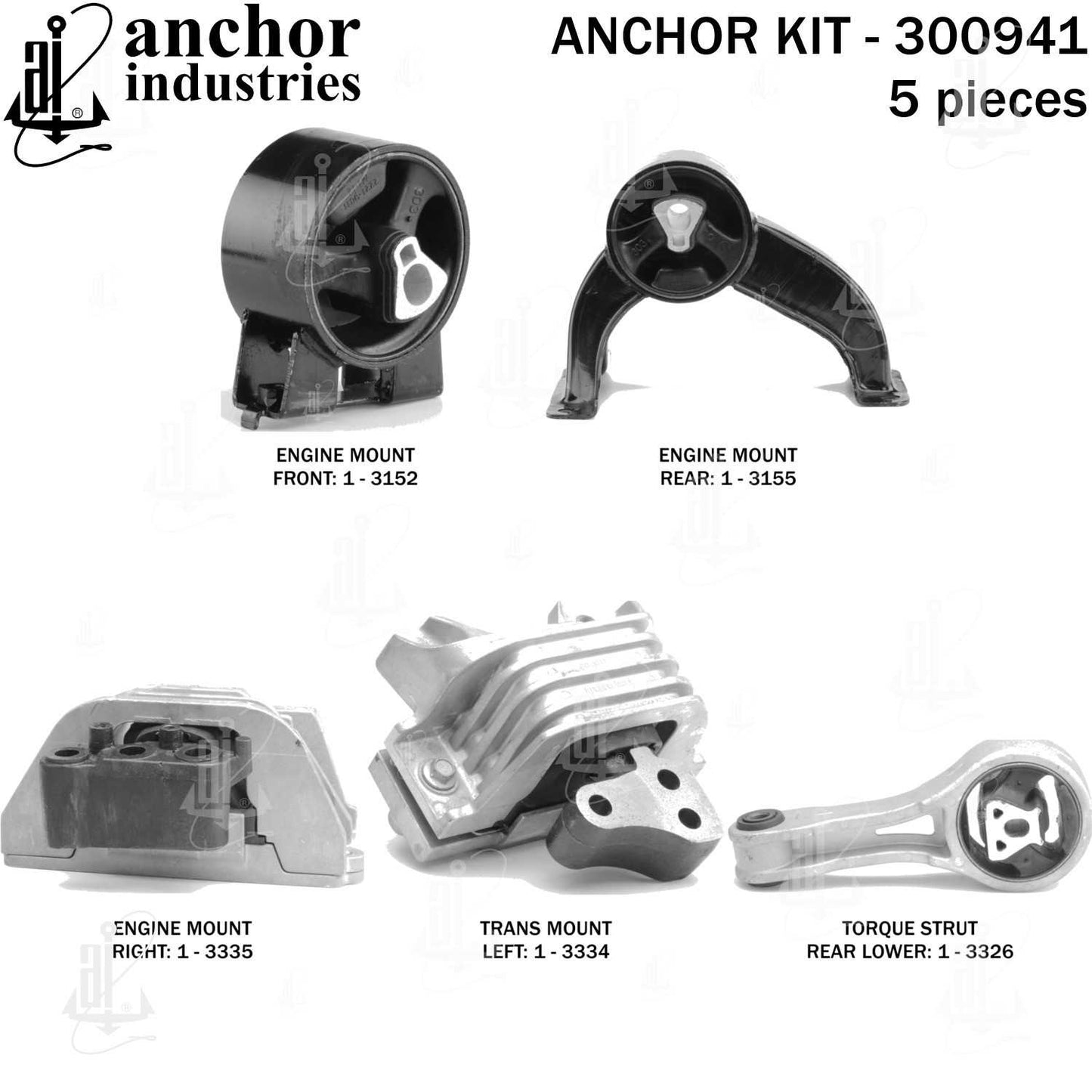 Anchor Engine Mount Kit 300941