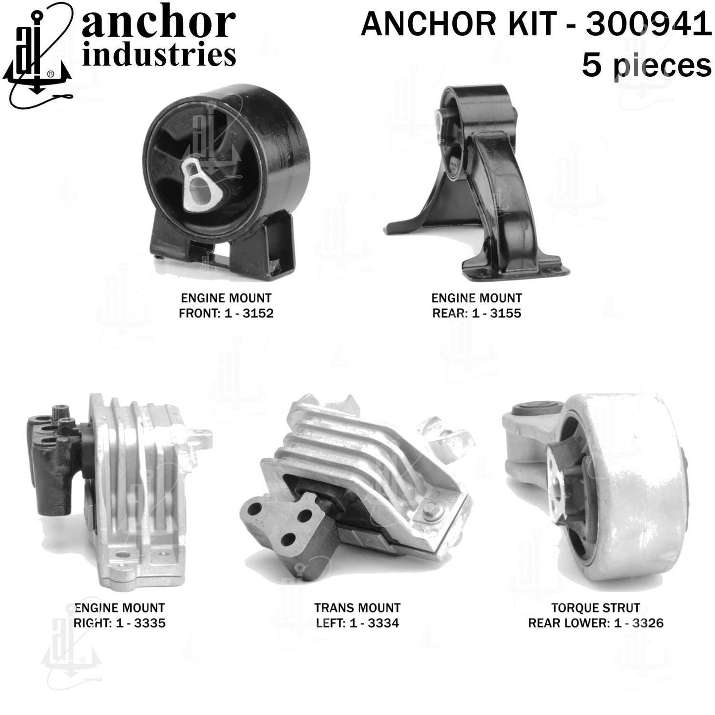 Anchor Engine Mount Kit 300941