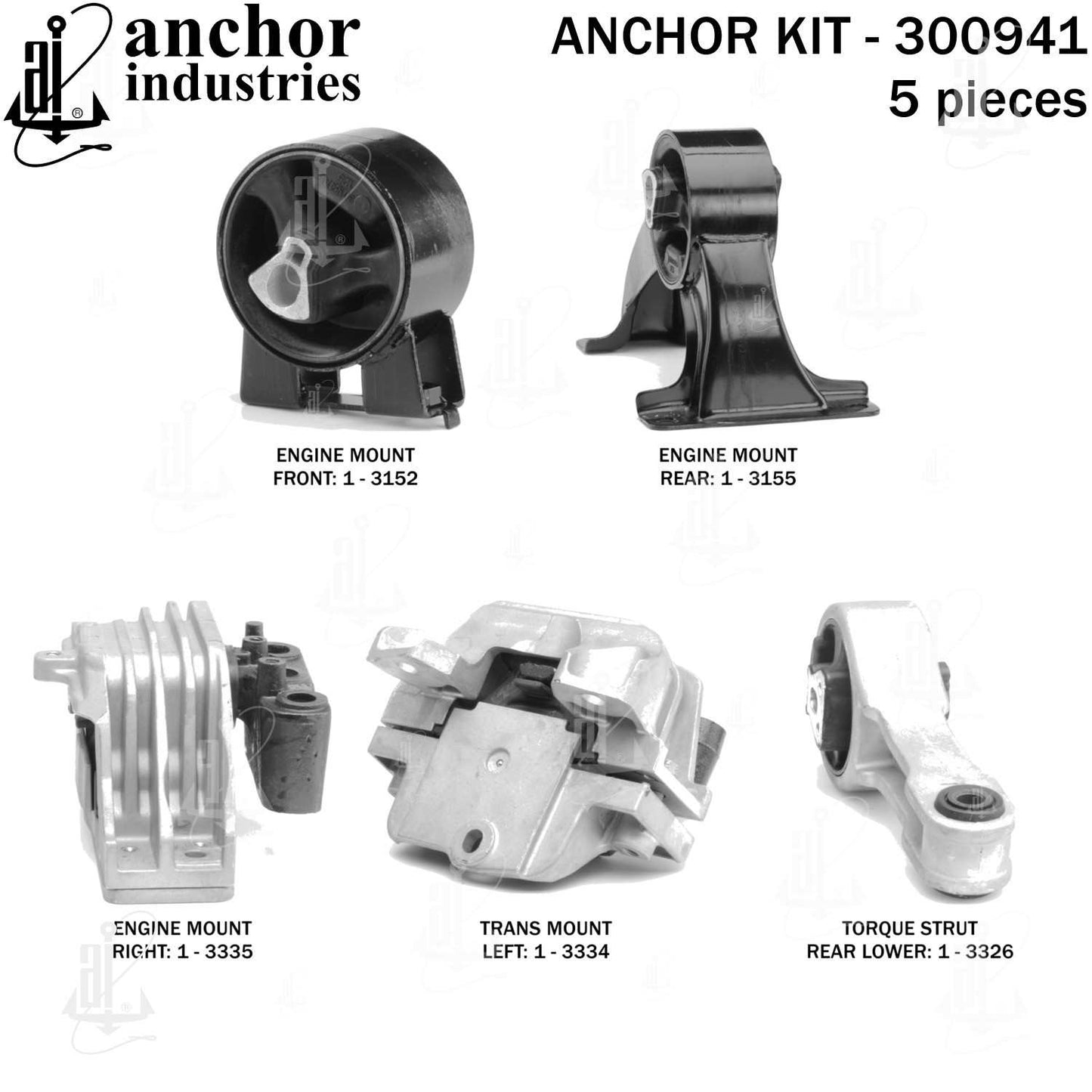 Anchor Engine Mount Kit 300941