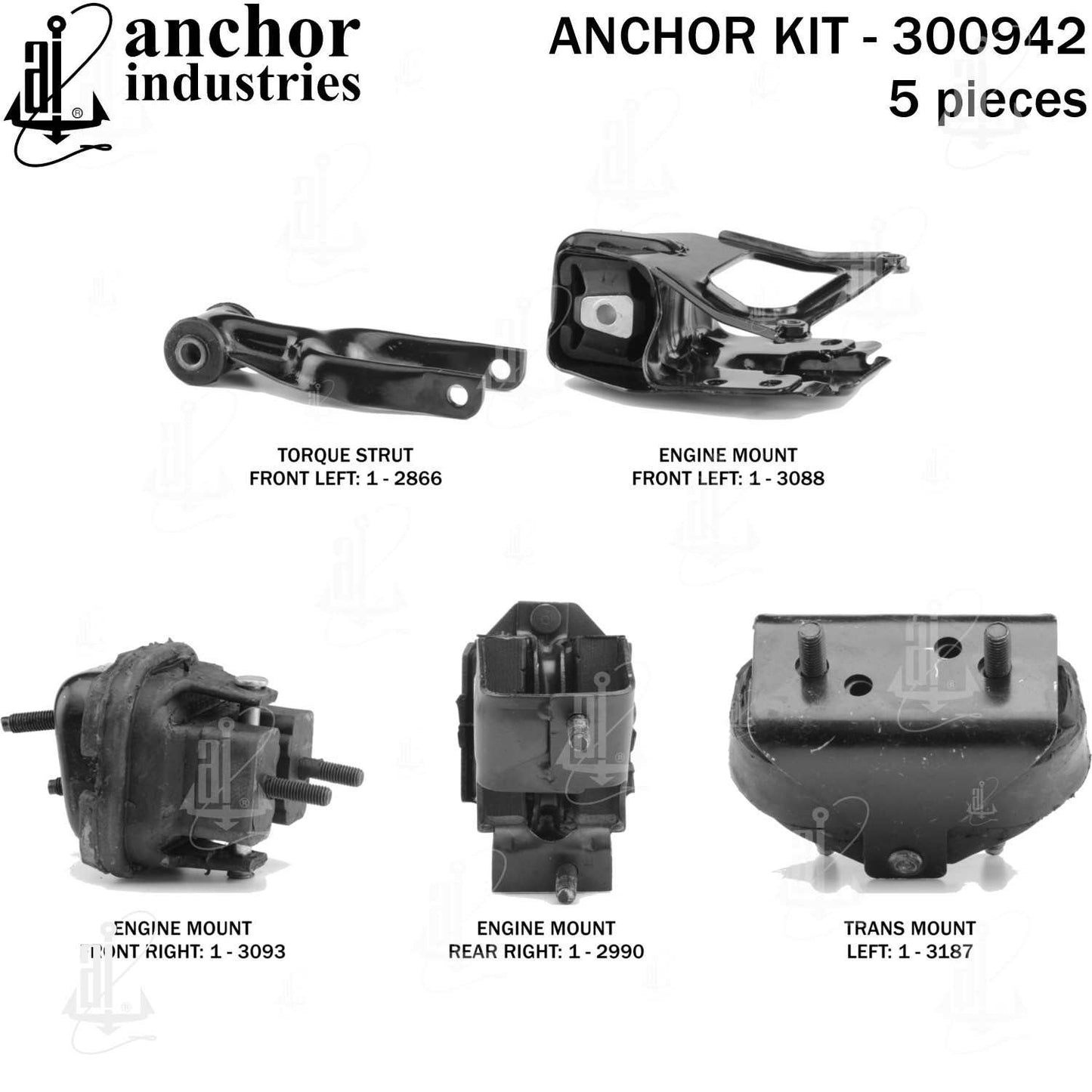Anchor Engine Mount Kit 300942