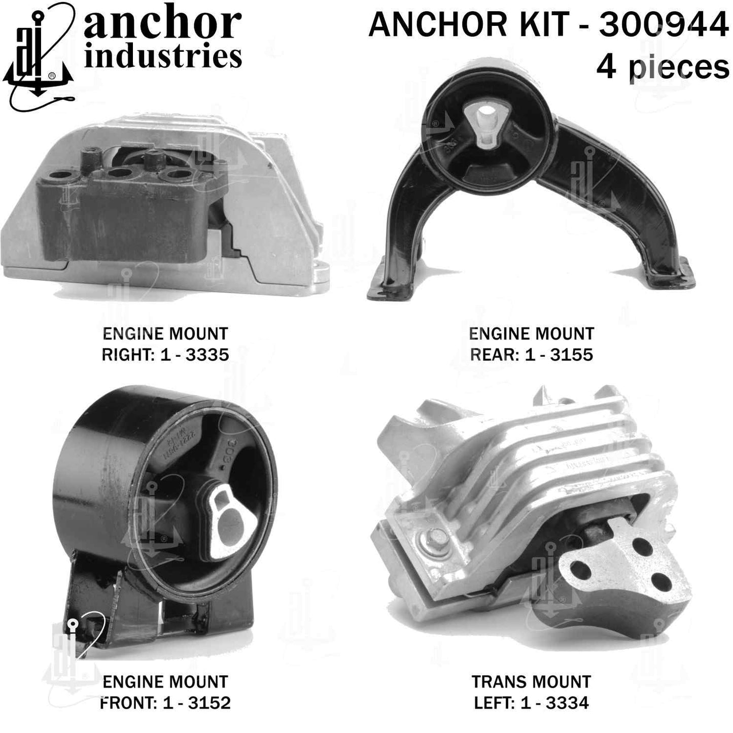 Anchor Engine Mount Kit 300944