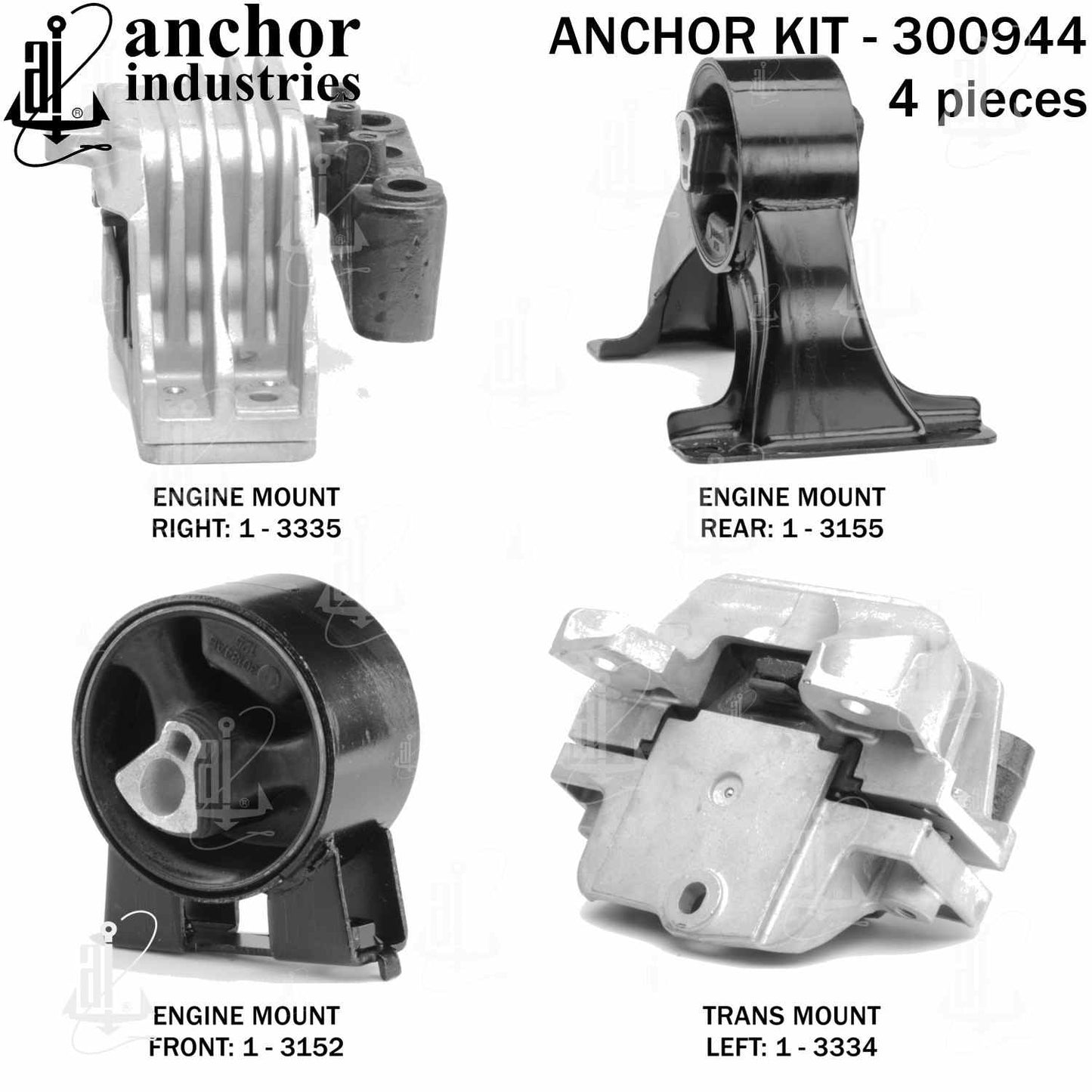 Anchor Engine Mount Kit 300944