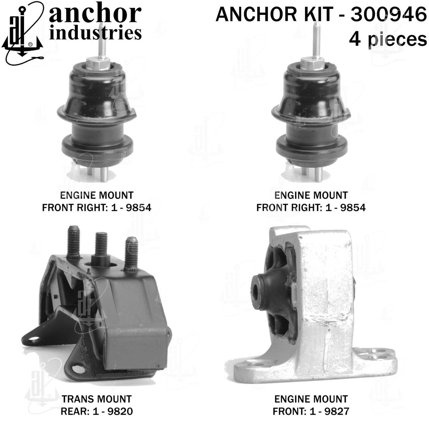 Anchor Engine Mount Kit 300946