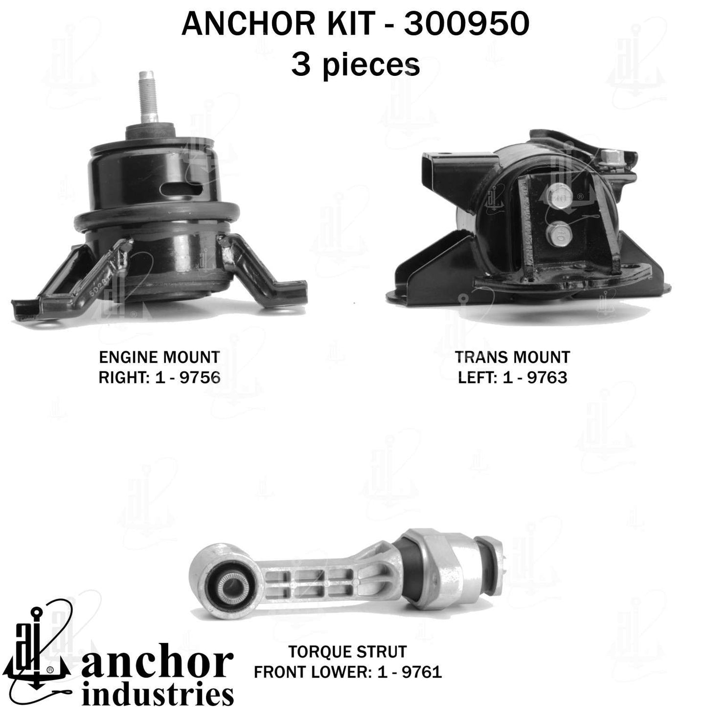 Anchor Engine Mount Kit 300950