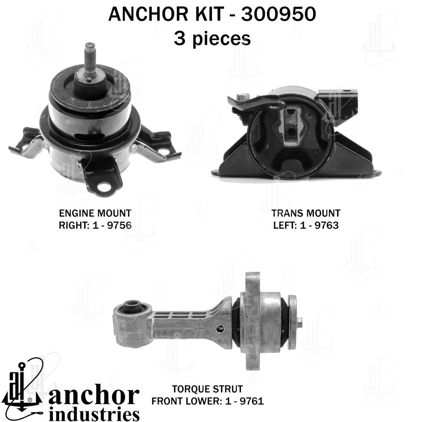Anchor Engine Mount Kit 300950