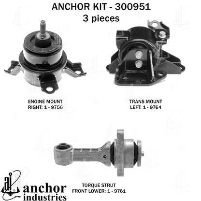 Anchor Mounts Engine Mount Kit 300951 main image