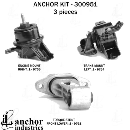 Anchor Mounts Engine Mount Kit 300951 image 3