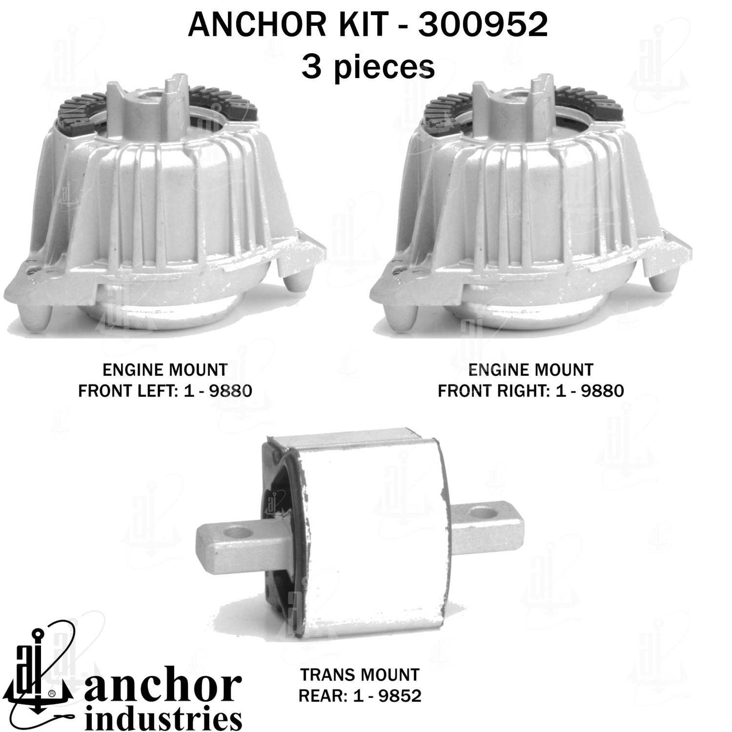 Anchor Engine Mount Kit 300952