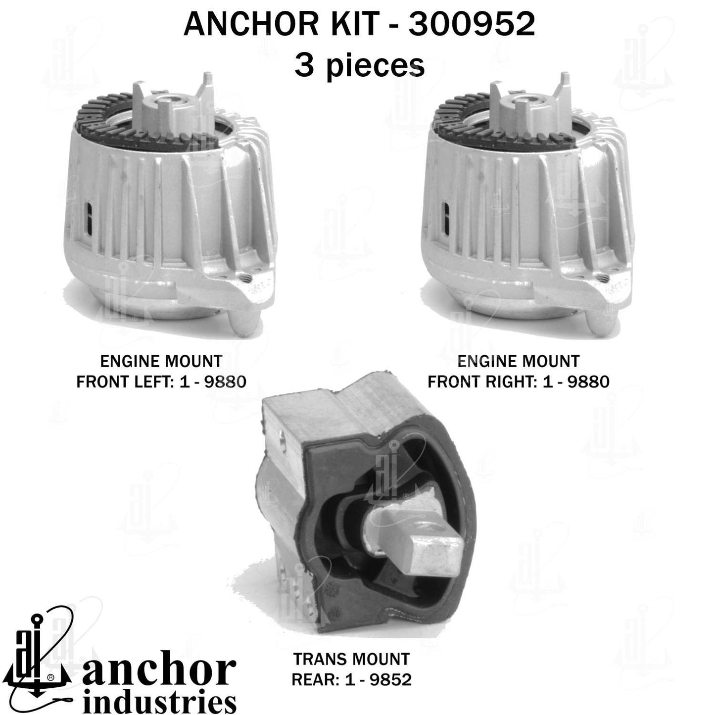 Anchor Engine Mount Kit 300952