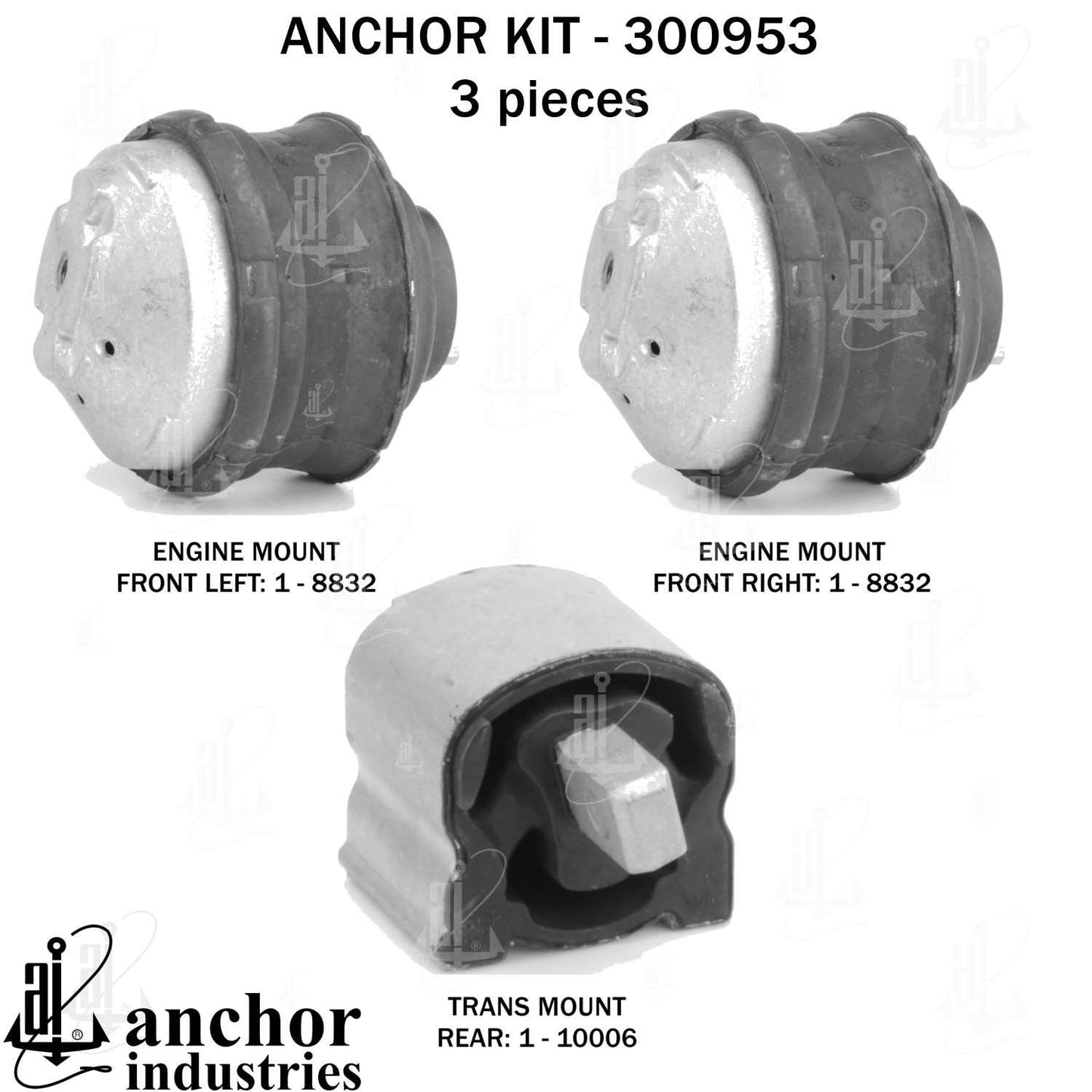 Anchor Engine Mount Kit 300953