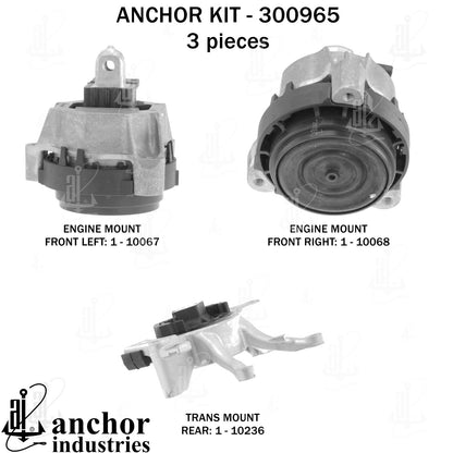 Anchor Mounts Engine Mount Kit 300965 image 5