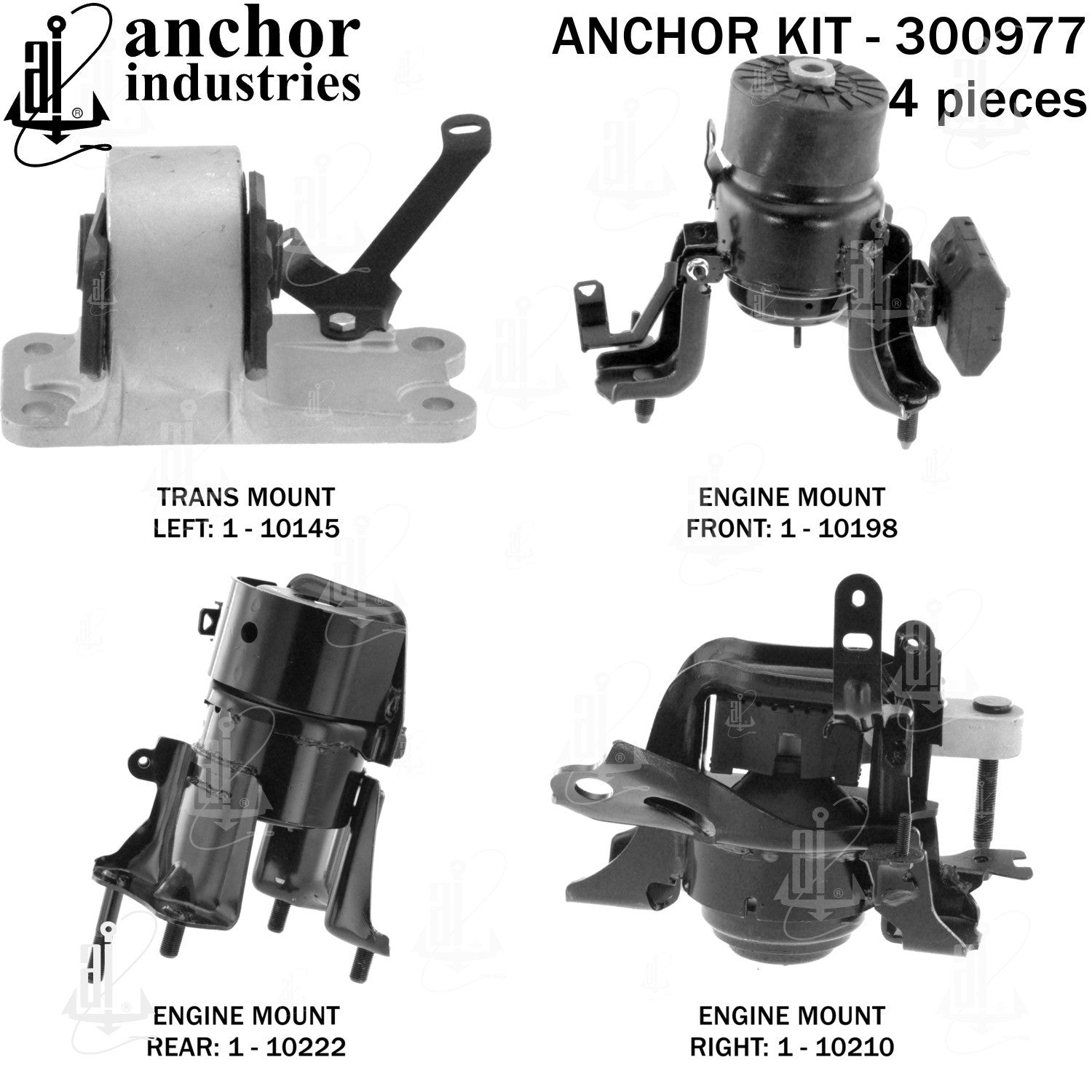 Anchor Engine Mount Kit 300977 image 5