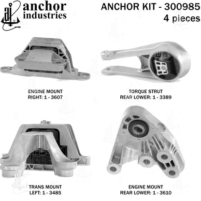 Anchor Mounts Engine Mount Kit 300985 main image