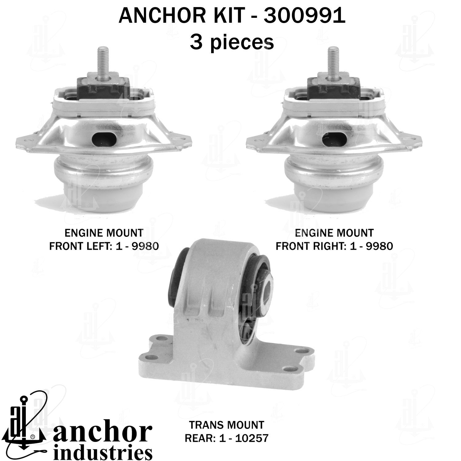 Anchor Mounts Engine Mount Kit 300991 main image