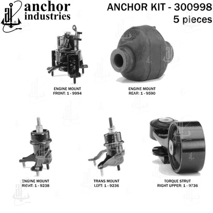 Anchor Mounts Engine Mount Kit 300998 image 2