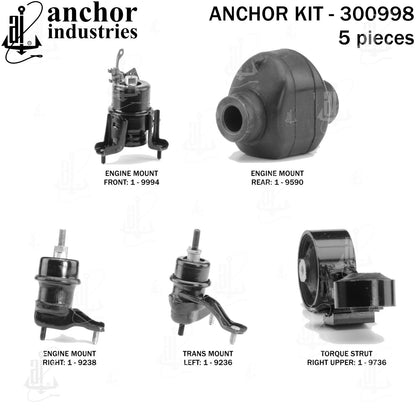 Anchor Mounts Engine Mount Kit 300998 image 3