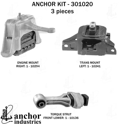 Anchor Mounts Engine Mount Kit 301020 main image
