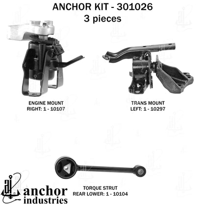 Anchor Engine Mount Kit 301026 image 5