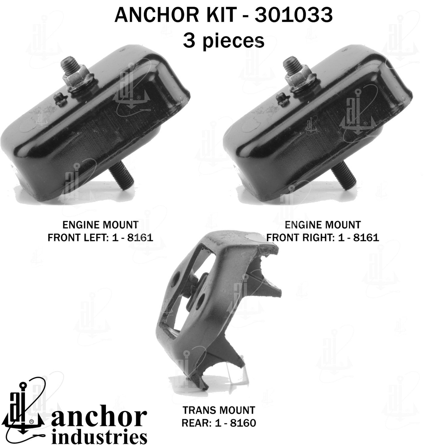Anchor Engine Mount Kit 301033 image 3