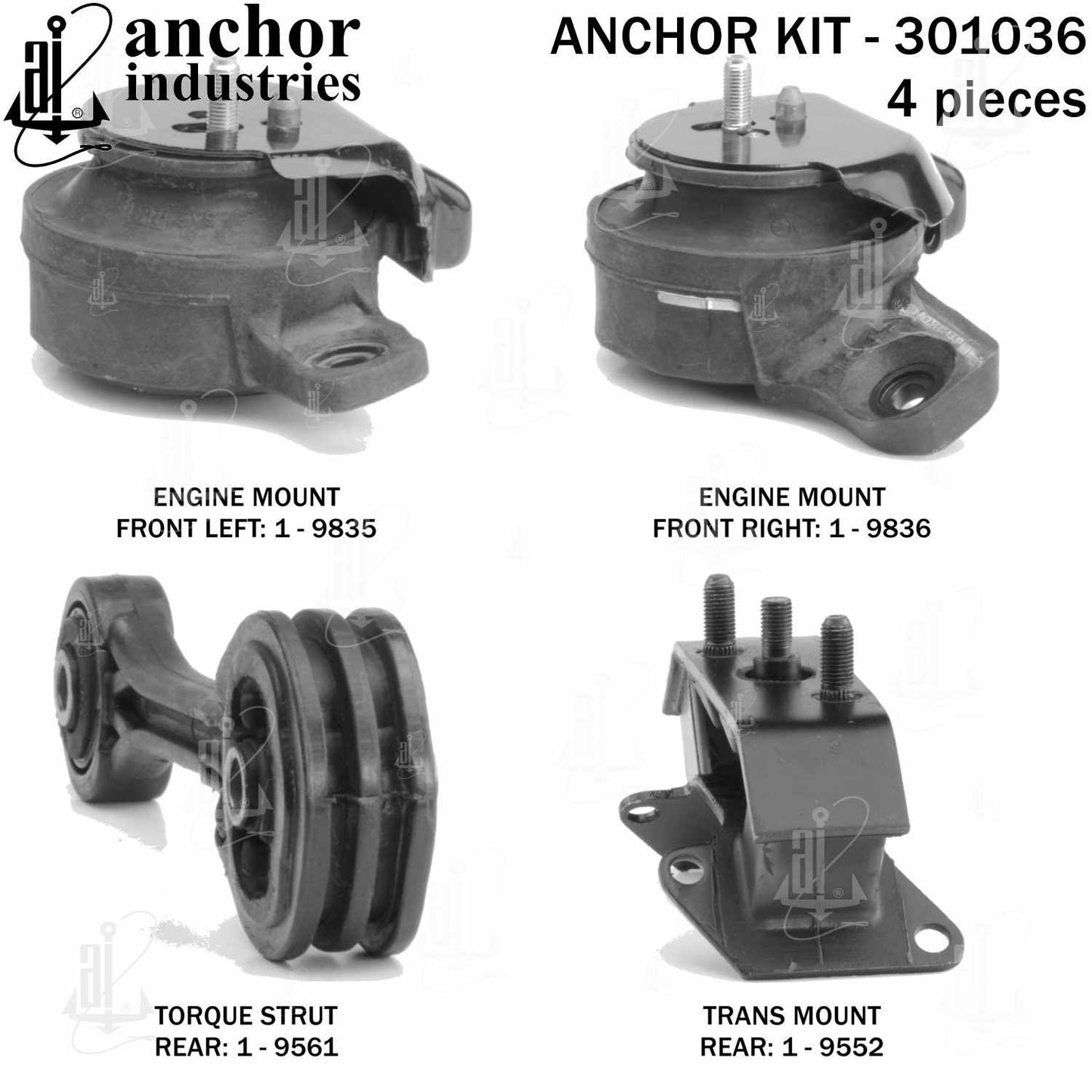 Anchor Mounts 301036
