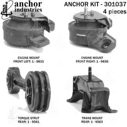 Anchor Mounts Engine Mount Kit 301037 image 4