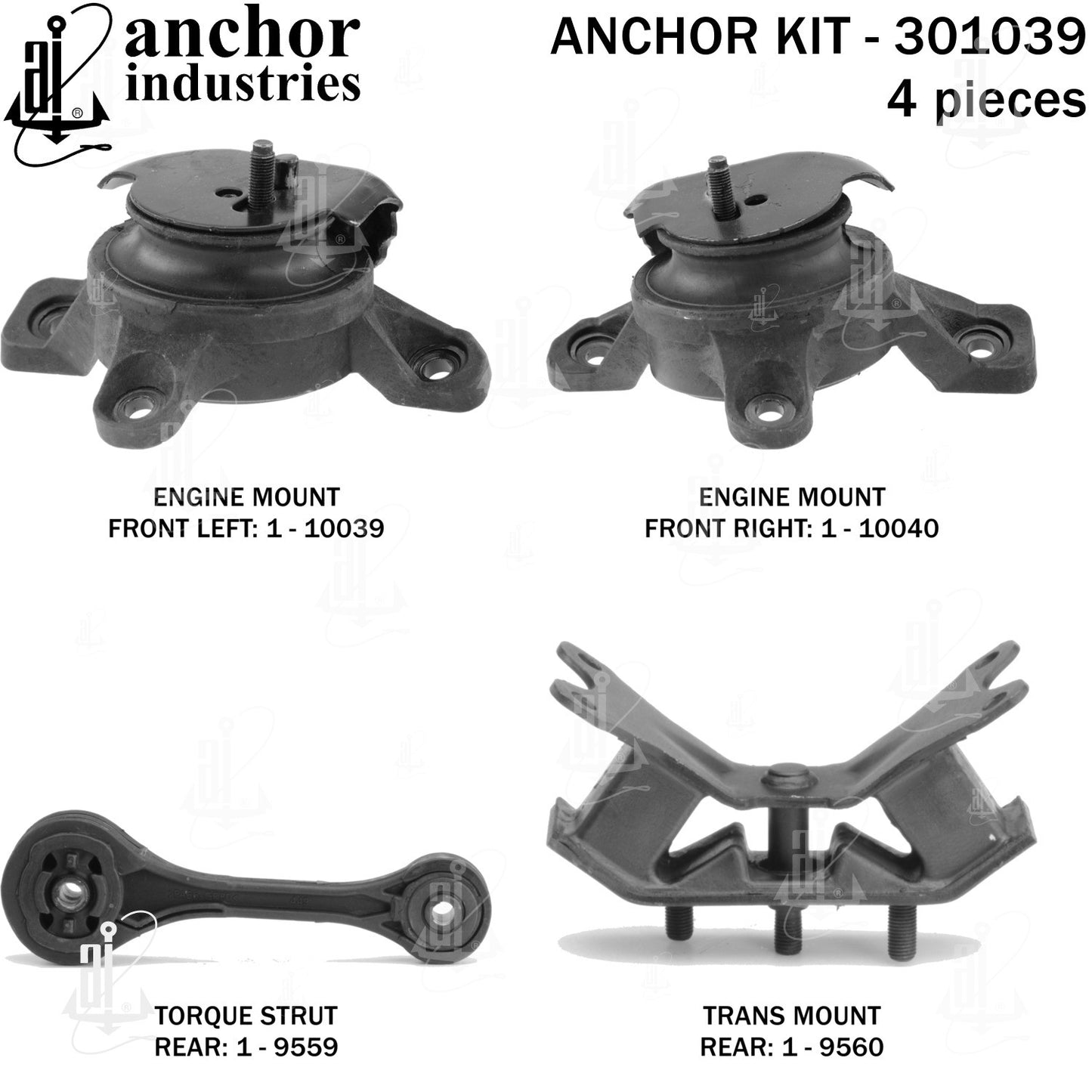Anchor Mounts Engine Mount Kit 301039 main image