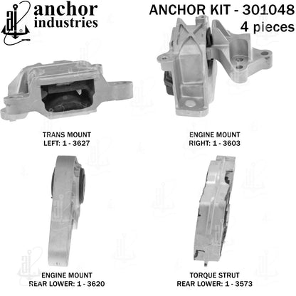 Anchor Mounts Engine Mount Kit 301048 main image
