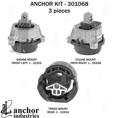 Anchor Mounts Engine Mount Kit 301068 image 5