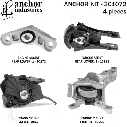 Anchor Mounts Engine Mount Kit 301072 image 5