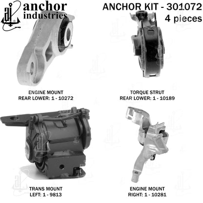 Anchor Mounts Engine Mount Kit 301072 image 3