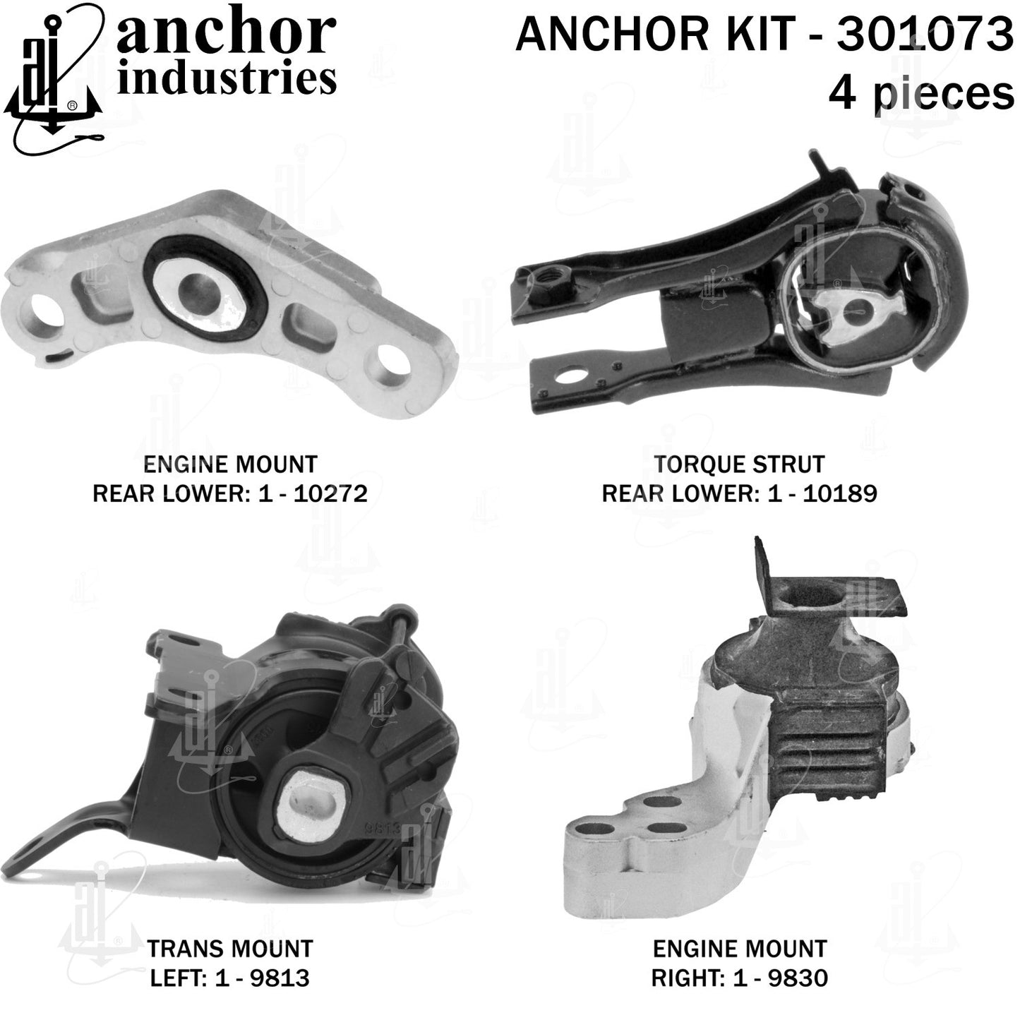 Anchor Mounts Engine Mount Kit 301073 main image