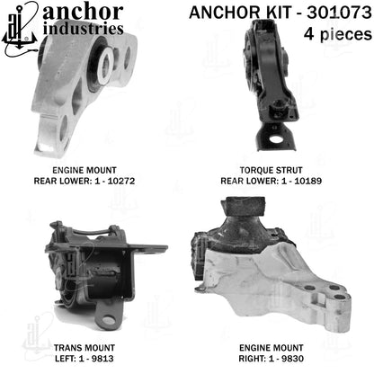 Anchor Mounts Engine Mount Kit 301073 image 4