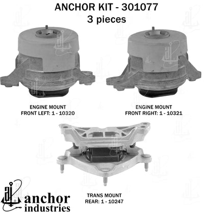 Anchor Mounts Engine Mount Kit 301077 image 5