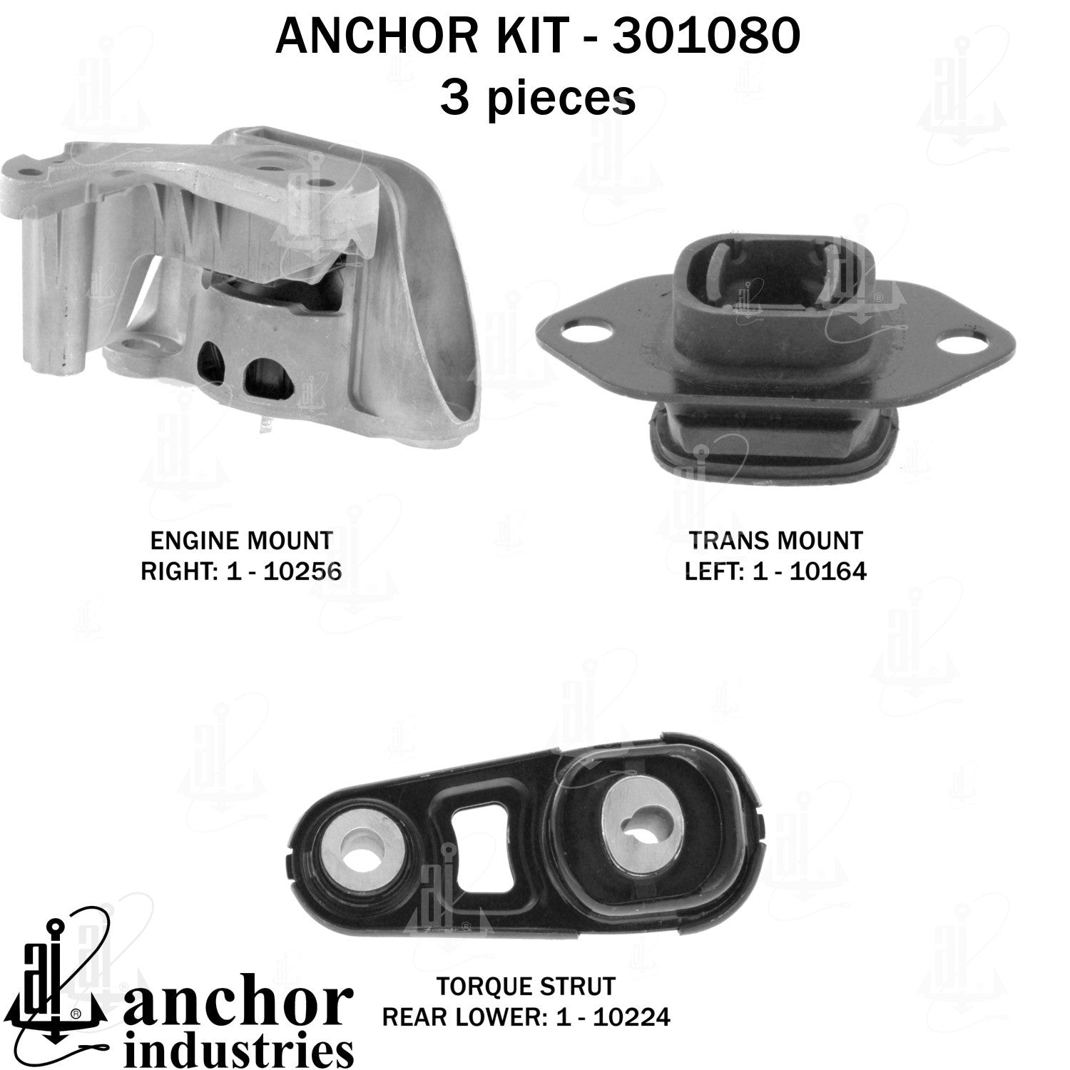 Anchor Mounts Engine Mount Kit 301080 main image