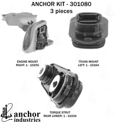 Anchor Mounts Engine Mount Kit 301080 image 3