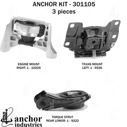Anchor Mounts 301105