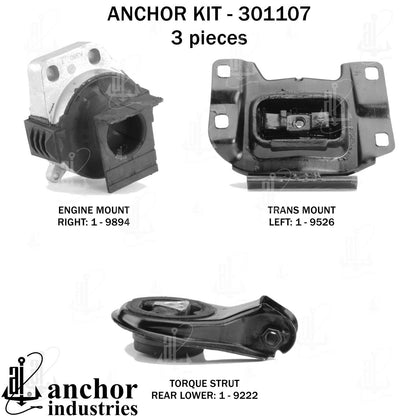Anchor Mounts 301107