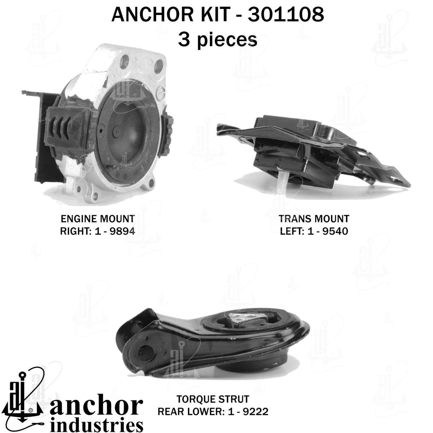 Anchor Mounts 301108