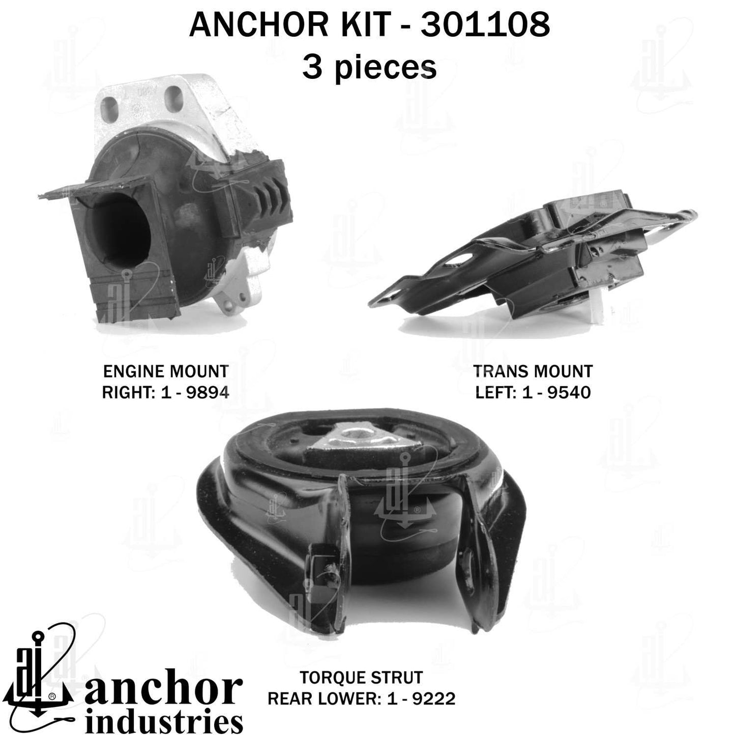Anchor Mounts 301108