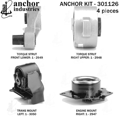 Anchor Mounts Engine Mount Kit 301126 image 3